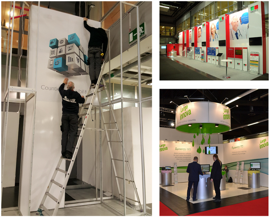 produktion av mässmonter